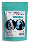 Набор для раскрашивания по номерам на магните 9х9 см Лунные котики ФРЕЯ PNBM-005
