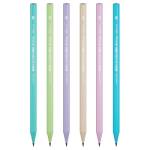 Карандаш ч/гр. Berlingo Flexy Pastel НВ трехгран. заточ. ВР01013 пластик