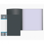 Папка с 100 карманами deVente 3107404 черная