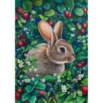 Пазлы 1000 эл. ФРЕЯ Зайка в землянике PZL-1000/33