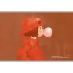 Альбом д\рис. 40 л. Канц-Эксмо Девочка в бейсболке мел. карт. АЛ402327