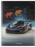 Тетрадь А4 96 л. (спираль) П-П Автомобильная тематика 96-8357