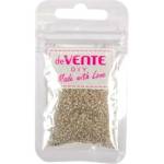 Бисер круглый deVENTE стекл.металлизированный 2 мм 10 гр 8001350 белый 