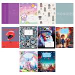 Тетрадь 12 л. (клетка) БиДжи MIX-10 Универсальный Т5ск12 61532