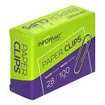 Скрепки 28 мм 100 шт InFormat  PCM28-100