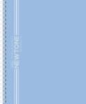 Тетрадь 96 л. (спираль) Хатбер NEWtone PASTEL Голубая дымка Soft-touch 96Т5лA1гр_05057