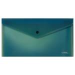 Папка - конверт C6 на кнопке СТАММ Хамелеон зеленый ММ-31949