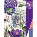 Тетрадь 128 л. А5 Цветочное настроение С0274-36 5 разд.