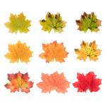 Декоративные элементы Листья клена 8х7см 5х25шт ALT-01 01