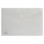 Папка - конверт А4 EK на кнопке Clear Rhombs 59670