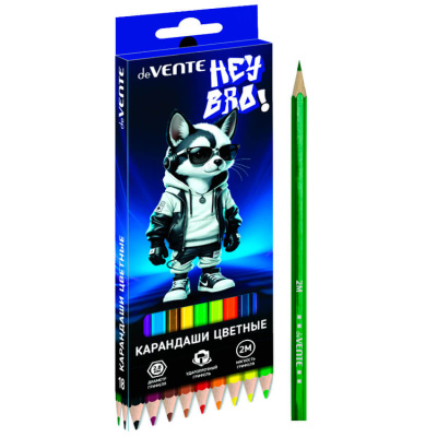 Карандаши цв. 18 цв. deVENTE Hey Bro 2М 5023621