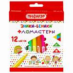Фломастер 12 цв. Пифагор Эники-Беники 151401