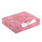 Коробка подарочная складная MESHU Flowers (22*18*5см) с лентой MS_62778