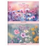 Альбом д\рис. 24 л. (спираль) БиДжи Harmony мел.карт. АР4гр24 08630