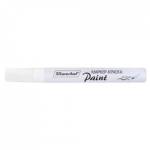 Маркер-краска Silwerhof Paint 2-4 мм метал. корпус белый/1206582