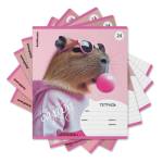 Тетрадь 24 л. (линия) ErichKrause CapyBarbara 58220  /10