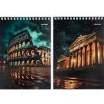 Блокнот А5 60 л. (спираль) П-П Великая архитектура Б60-2015