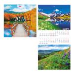 Календарь настенный перекидной 30х30 Красота родной природы 6Кнп4_34371 2026