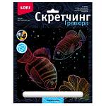 Гравюра 18*24 Рифовые рыбки Гр-844 ЧЗ