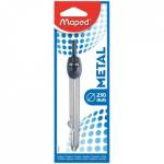 Циркуль Maped  START 130 мм 197510 метал, традиционный, макс. Ø25см, с грифелем