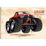 Альбом д\рис. 20 л. Канц-Эксмо Монстр-трак мел.карт. АЛ202543 110 г/м