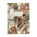 Тетрадь 60 л. Bruno Visconti Fauna.Волшебные совы из экокожи, клетка 7-60-1384/03