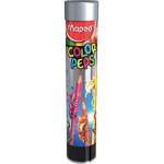 Карандаши цв. 12 цв. Maped ColorPeps тубус металлический 832044