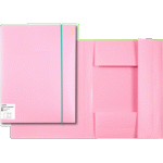 Папка на резинках deVENTE 3070802 Pastel розовая