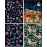 Тетрадь 48 л. (линия) БиДжи Звездная ночь Т5ск48_тгф 10008