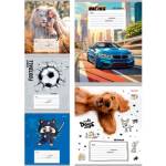 Тетрадь 12 л. (кр. клетка) П-П Микс-5801 12-5801 РАСПРОДАЖА