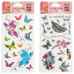 Набор переводных наклеек-тату MESHU Flight MS_52664