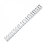 Гребенка 28 мм. д/переплета белый  50 шт. 270л. 2138