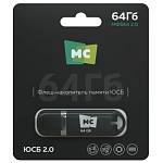Флэш накопитель 64Gb USB 2.0 More Choice MFB64 чёрный 