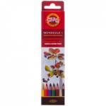 Карандаши цв. 6 цв. акварельные Koh-I-Noor Mondeluz 3715006001