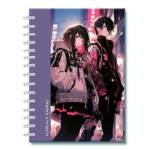 Блокнот-бизнес А6 100 л. (спираль) Аниме Друзья С0592-129