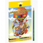 Карандаши цв. 18 цв. пластиковые Attomex 2М Dolce Vita 5023611