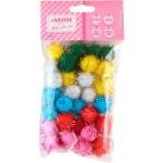 Набор помпонов 30 шт. deVENTE 8000057 20 мм