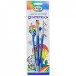 Кисти набор 3 шт. Гамма синтетика (№3,5,плоск.10) 280618.11.27