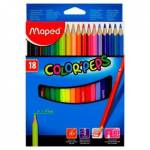 Карандаши цв. 18 цв. Maped ColorPeps 183218