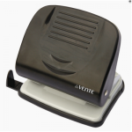 Дырокол 30 л. deVENTE.Stripe пластик 4020343 черный