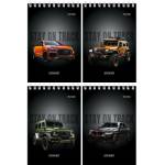 Блокнот А6 40 л. (спираль) П-П Разные автомобили-14 Б40-7014