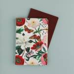 Обложка д/паспорта FLORA Пионы 3-620/02