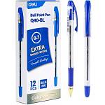 Ручка шариковая Deli 0,7 CQ40-BL Arris Golden синий 1872847