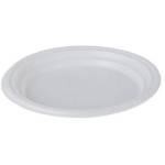 Тарелки одноразовые десертные 17 см белые 246539/П232825 100 шт.