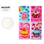 Блокнот А6 80 л. Десерты объемные М-3131