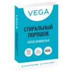 Стир. порошок 400 гр. Vega Лотос Универсал 359437
