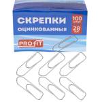 Скрепки 28 мм 100 шт П-П оцинк. СКР-3135