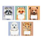 Тетрадь 24 л. (клетка) К-Э Зверята ТК248303 РАСПРОДАЖА