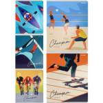 Тетрадь 48 л. (клетка) П-П Спорт и сила духа 48-2420