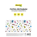 Карман с перфорацией А4+ Silwerhof Eco 60 мкм глянец (ЦЕНА ЗА УПАК.100 шт) 2063031
